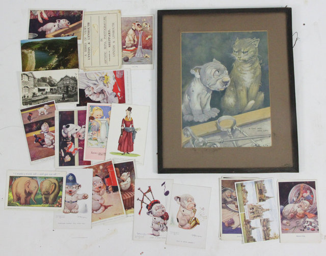 Sundry postcards