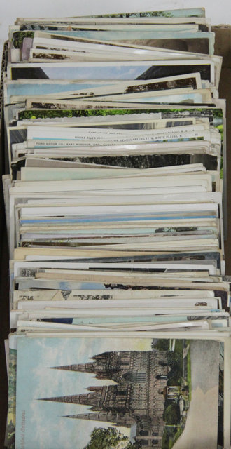 Sundry postcards topographical etc.