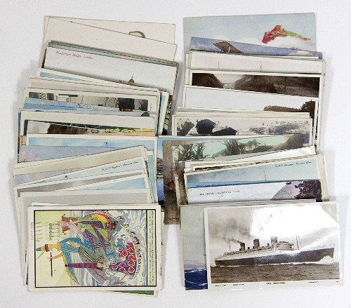 Sundry postcards transport