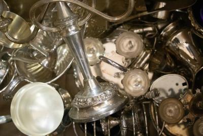 Sundry silver plate