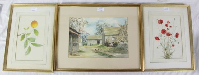 Sundry watercolours and other
