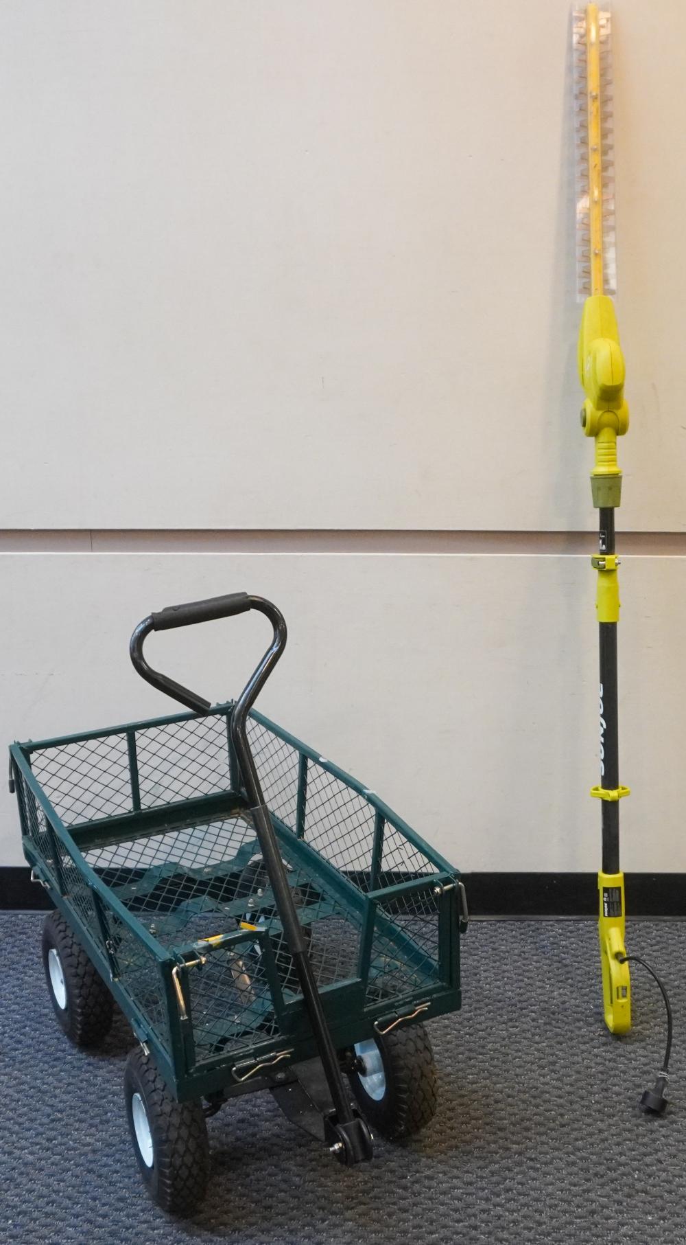 SUNJOE ELECTRIC TRIMMER AND A