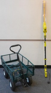 SUNJOE ELECTRIC TRIMMER AND A