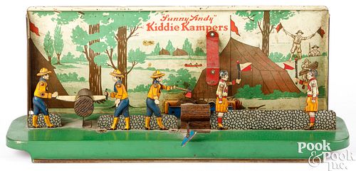 SUNNY ANDY KIDDIE KAMPERS TIN