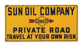 SUNOCO "TRAVEL AT YOUR OWN RIS