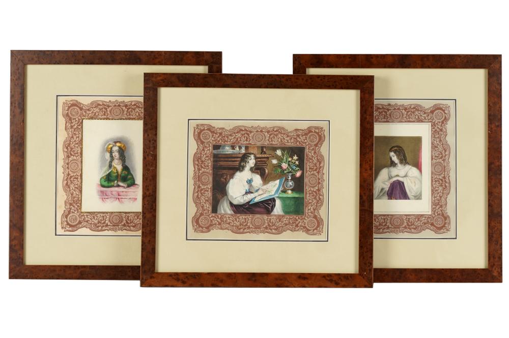 SUNQUA (ACTIVE 1830-1870): THREE