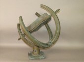 SUNQUEST SUNDIAL IN CAST BRONZ