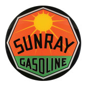 SUNRAY GASOLINE 13.25" SINGLE