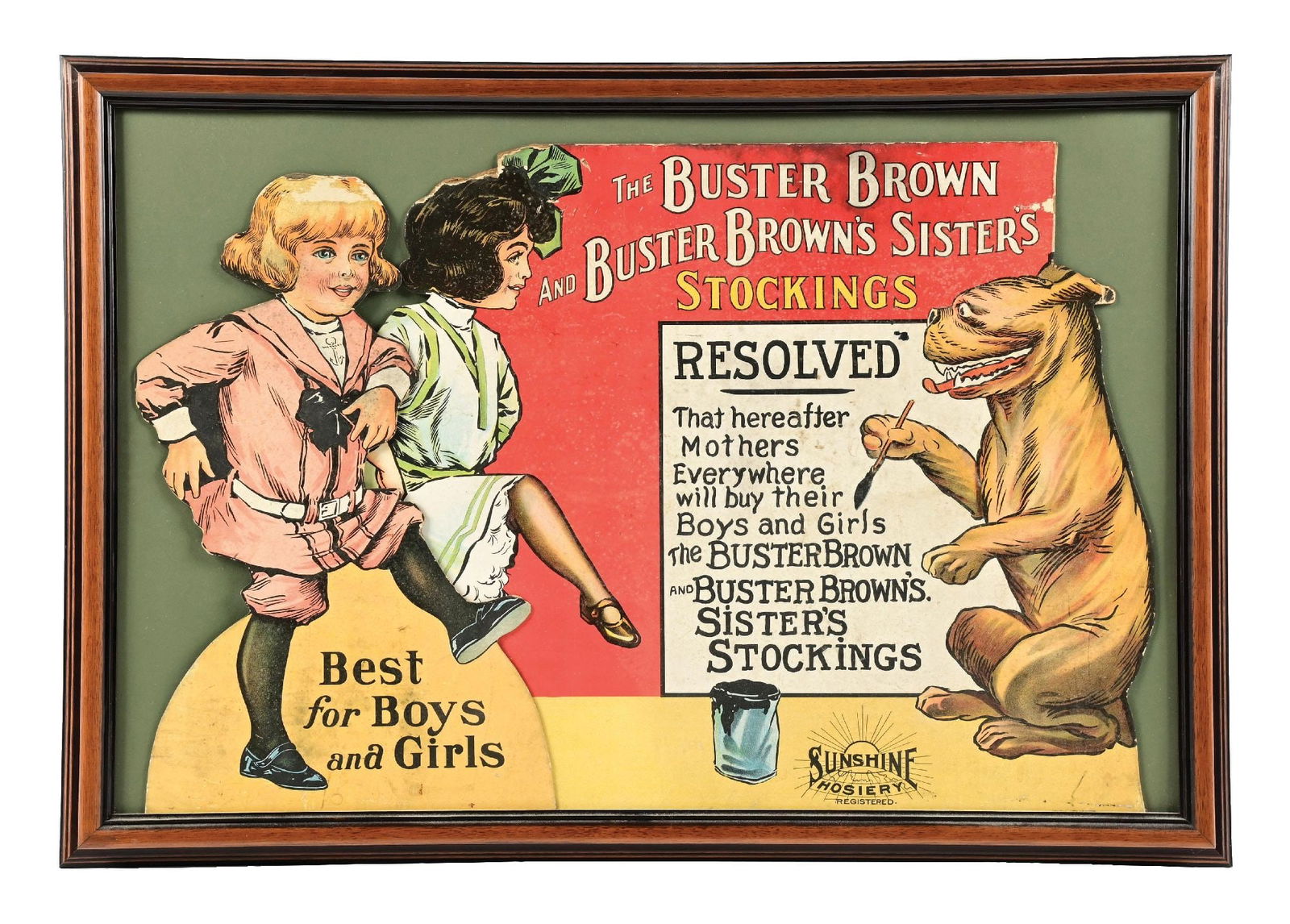 SUNSHINE HOSIERY BUSTER BROWNS