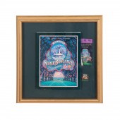 SUPER BOWL 28 FRAMED PROGRAM,
