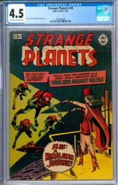 SUPER COMICS STRANGE PLANETS #