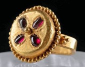 SUPERB FRANKISH MEROVINGIAN GO