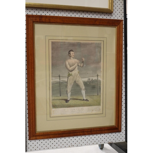 Superb large framed original