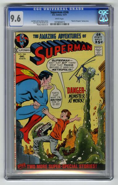 Superman #246 CGC 9.6 D.C. Comics