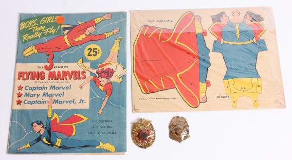 SUPERMAN & CAPT MIDNIGHT PREMIUMS