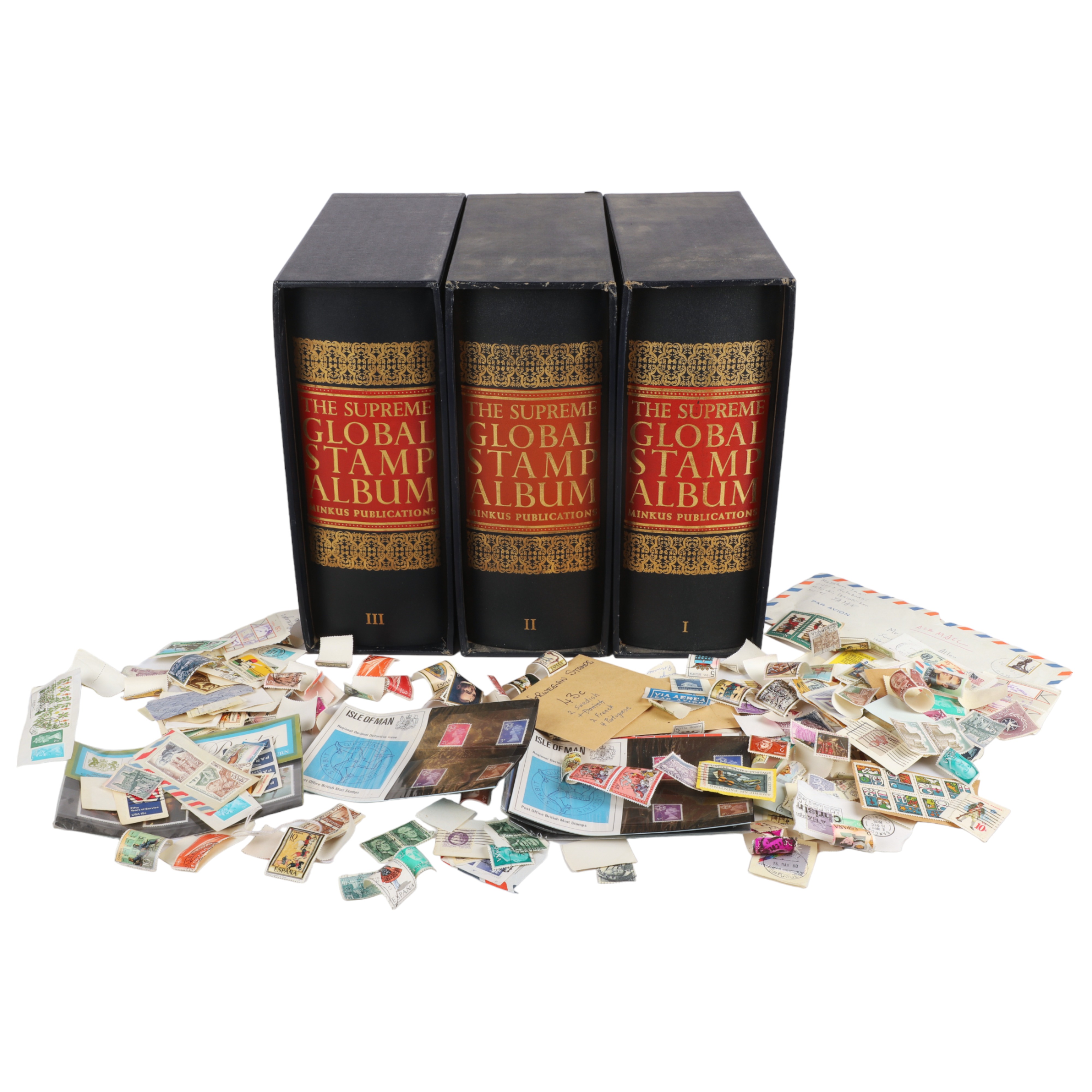 Supreme Global Stamp Album 3-Volume
