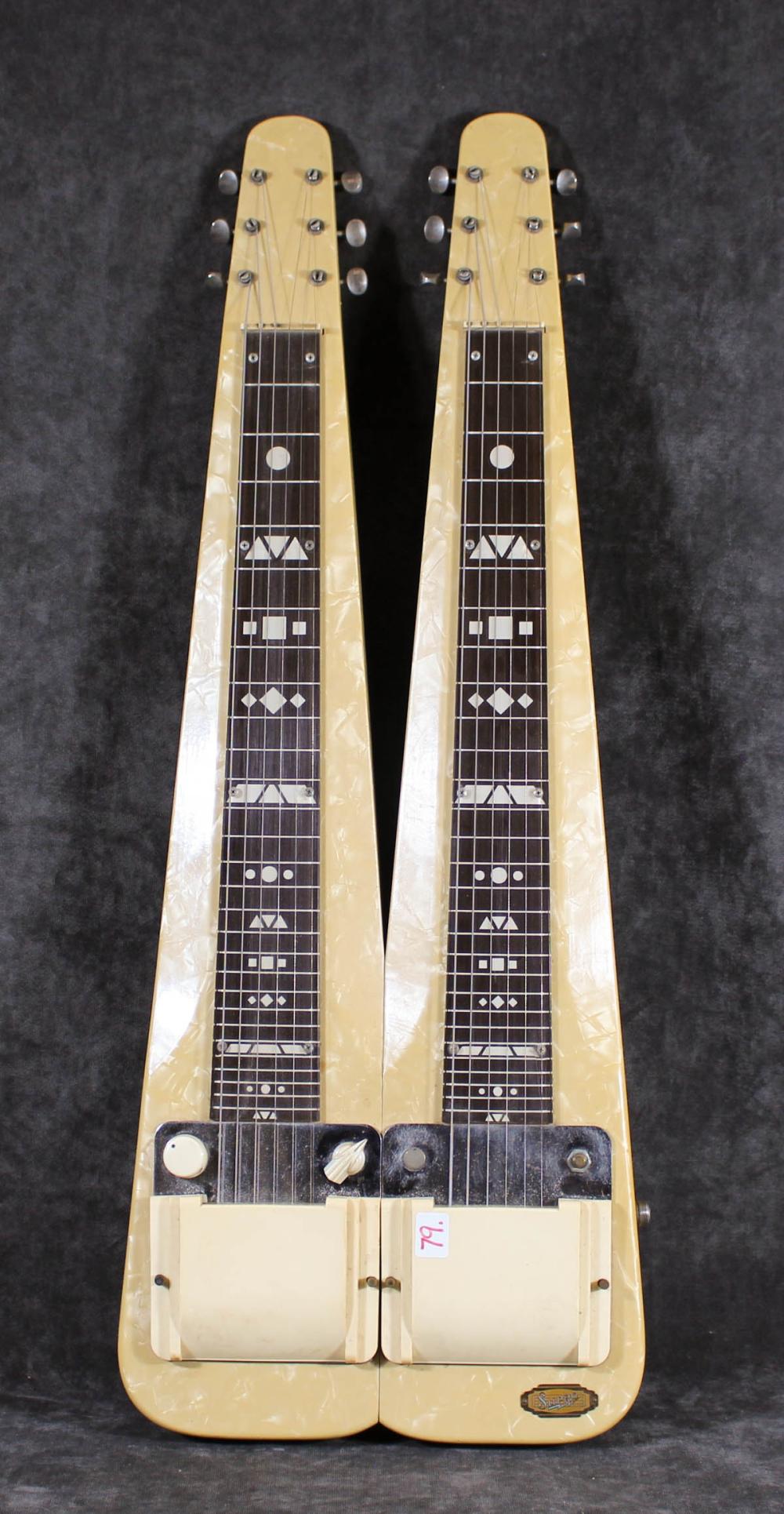 SUPRO DOUBLE NECK LAP STEEL