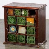 SURGICAL DRESSING TIN CABINET,
