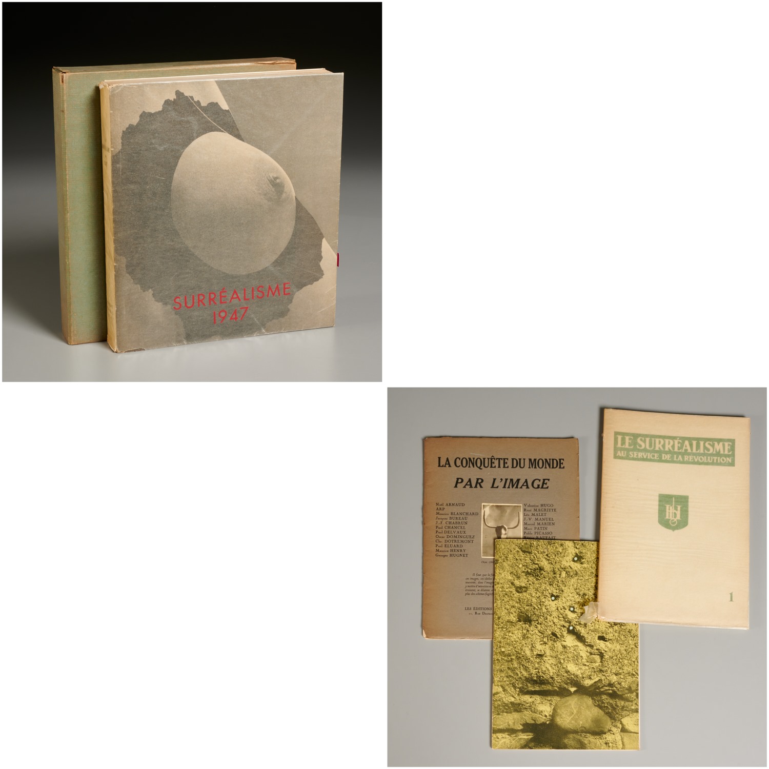 SURREALISM, (4) ILLUSTRATED VOLUMES