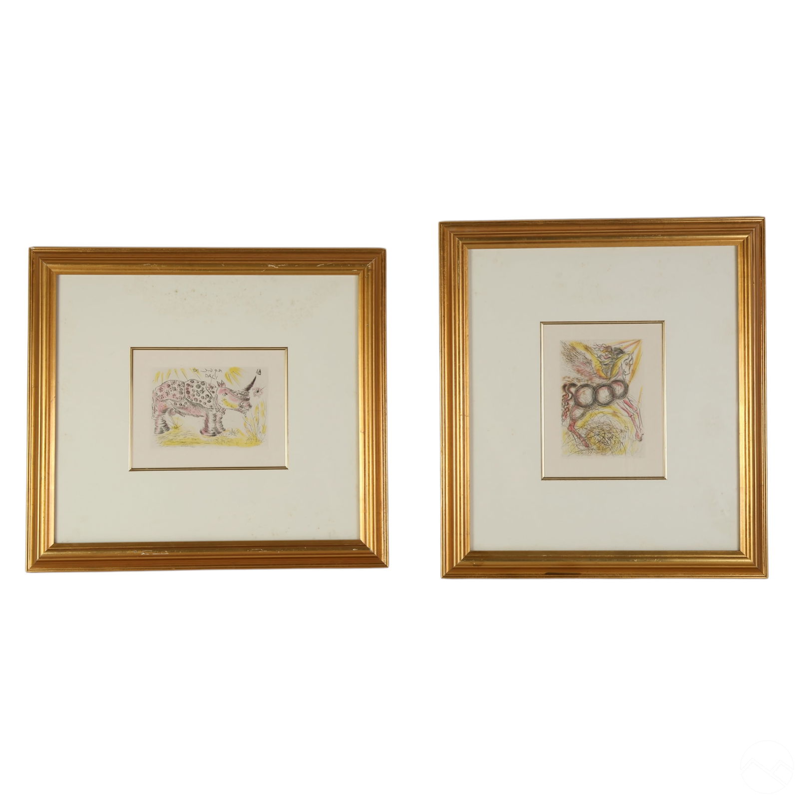 SURREALIST ANIMAL PRINTS LOT