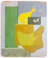 SURREALIST MODERN ACRYLIC ON B