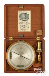 SURVEYOR'S BRASS POCKET COMPAS