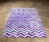 SURYA MODERN PURPLE CHEVRON HI