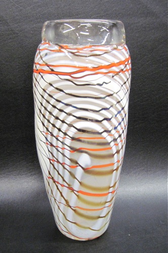 SUSAN ANNE GLASS ART GLASS VASE a