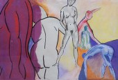 SUSAN BERRIS, ABSTRACT NUDES,