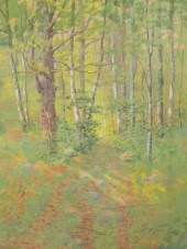 SUSAN FIELD BISSELL, GOUACHE O