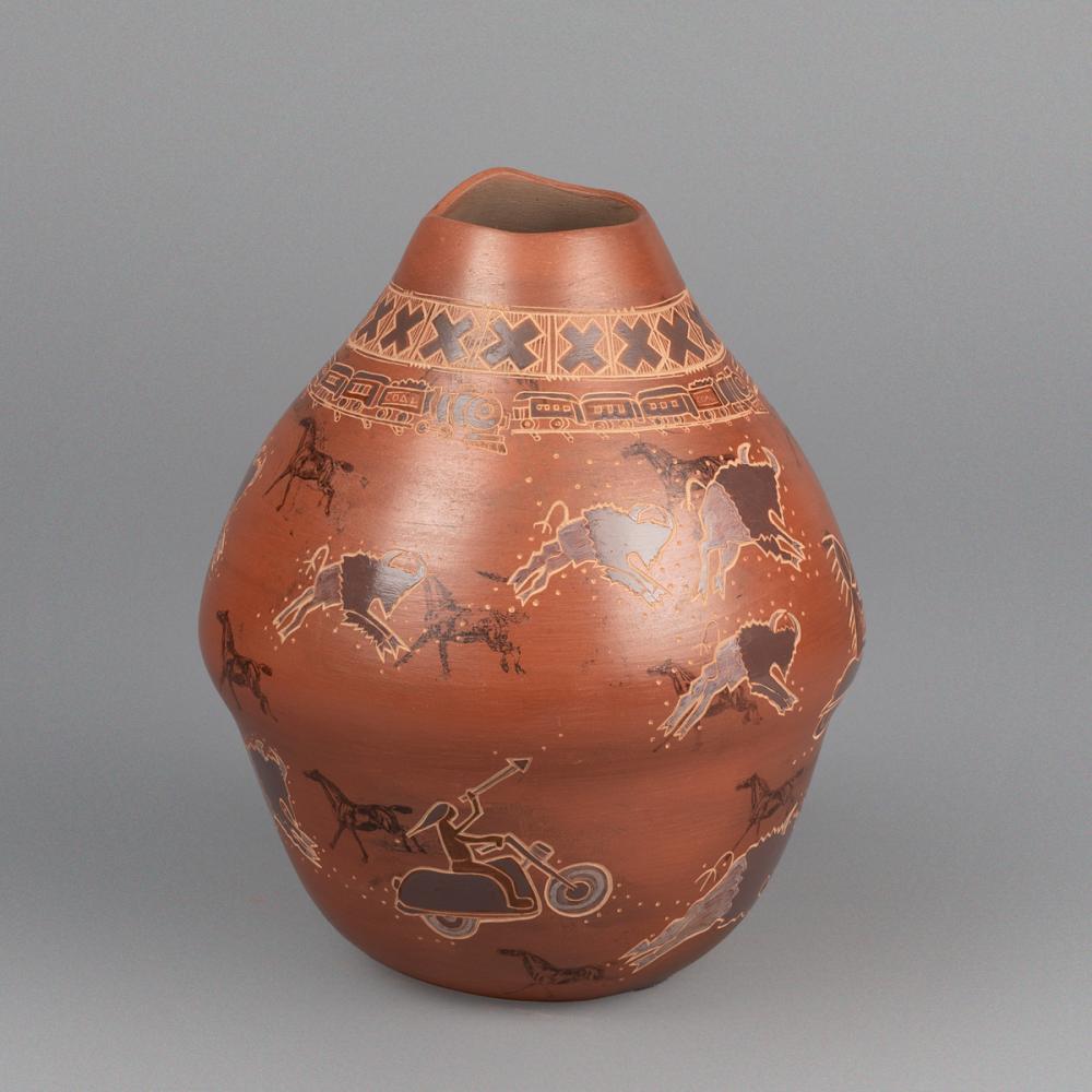 SUSAN FOLWELL, BUFFALO HUNTERS JAR,