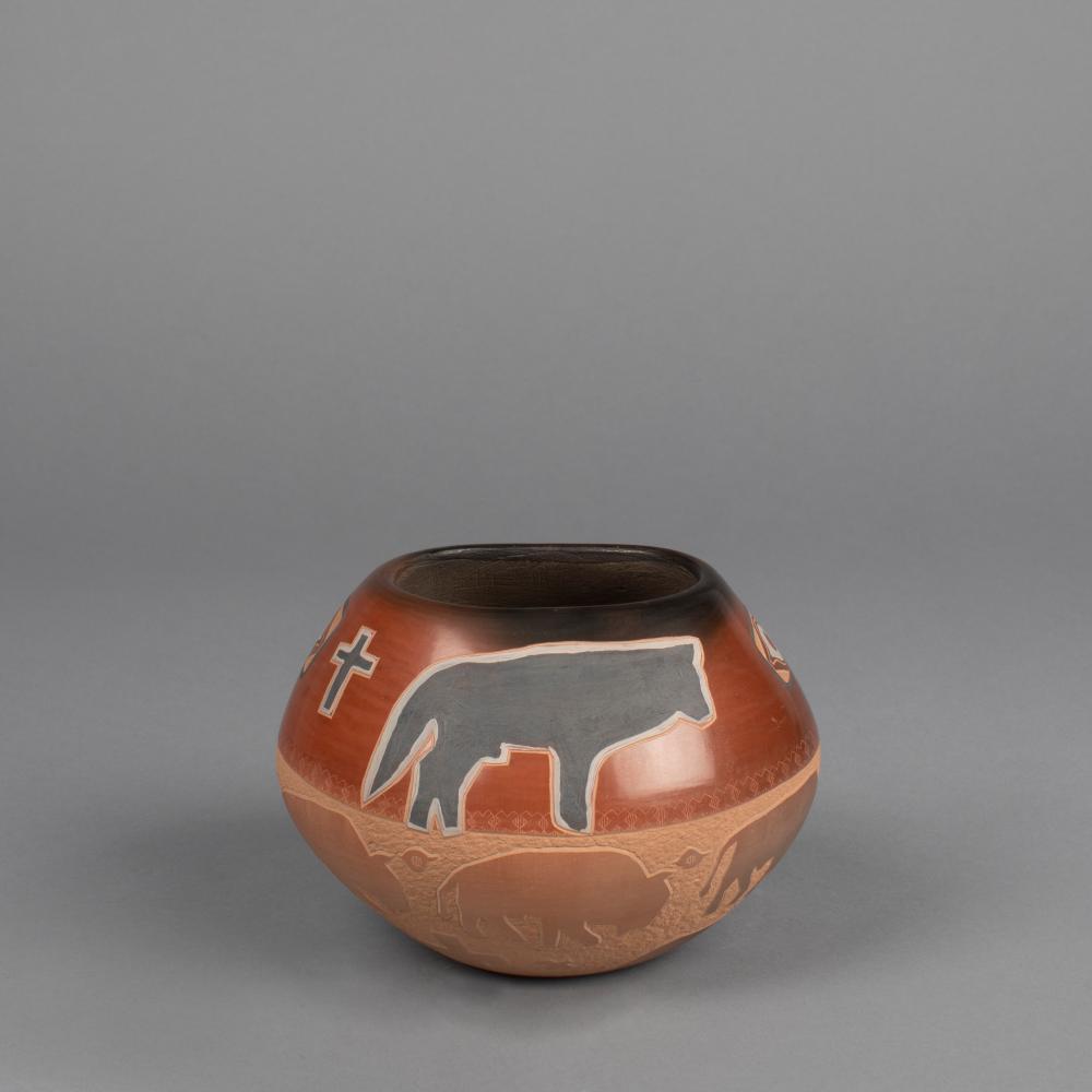 SUSAN FOLWELL, WOLVES AND BISON
