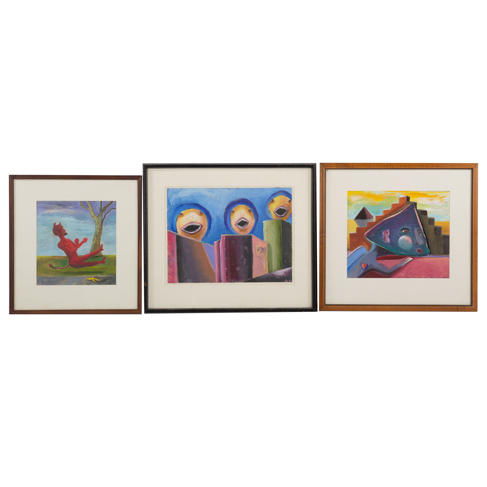 SUSAN HENDERSON. THREE FRAMED