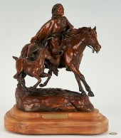 SUSAN KLIEWER BRONZE SCULPTURE