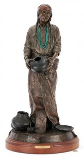 SUSAN KLIEWER BRONZE SCULPTURE