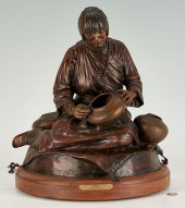 SUSAN KLIEWER BRONZE SCULPTURE