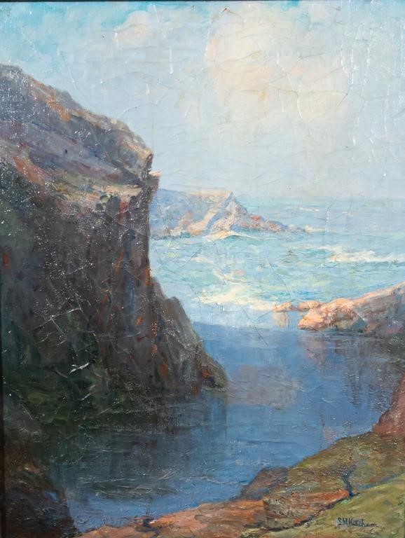 SUSAN MERRILL KETCHAM OIL ON CANVAS