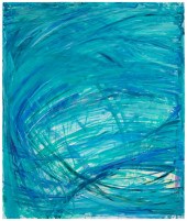 SUSAN MOSS (B. 1944), "AQUA PE
