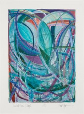 SUSAN MOSS (B. 1944), "TSUNAMI
