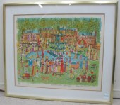 SUSAN PEAR MEISEL COLOR LITHOG