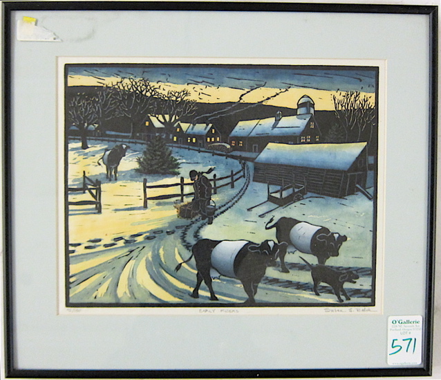 SUSAN S. BALCH LINOCUT AND