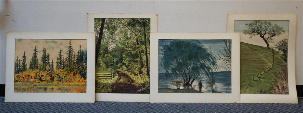 SUSAN STEWART, LANDSCAPES, FOUR