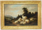 SUSAN WATERS BUCOLIC SHEEP LAN