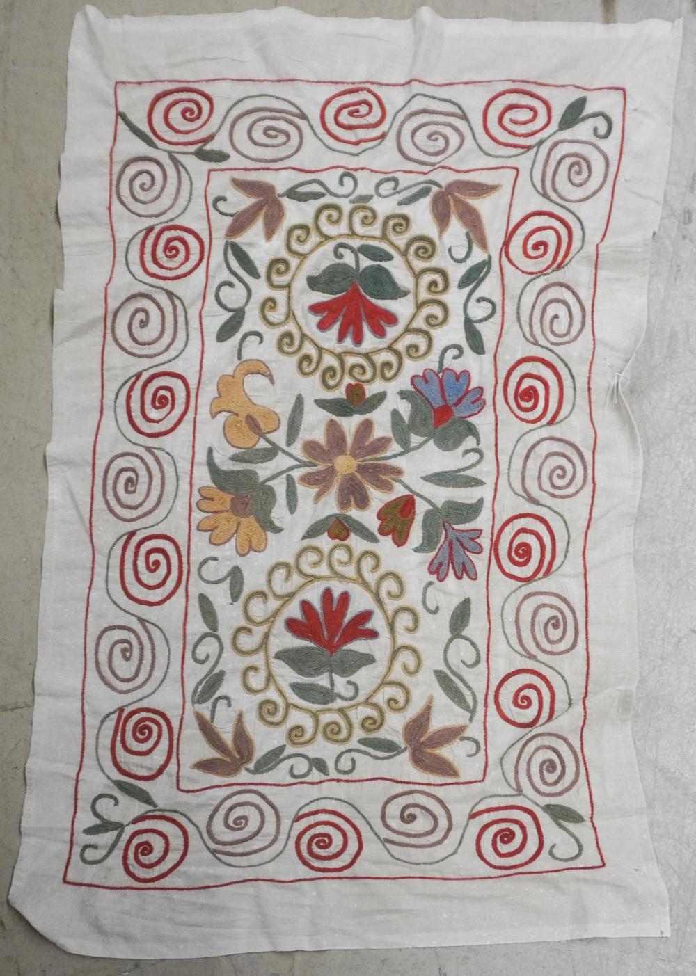 SUSANI UZBEK WEAVING, 4 FT 2 IN X 2