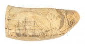 "SUSAN'S TOOTH" SCRIMSHAW WHAL