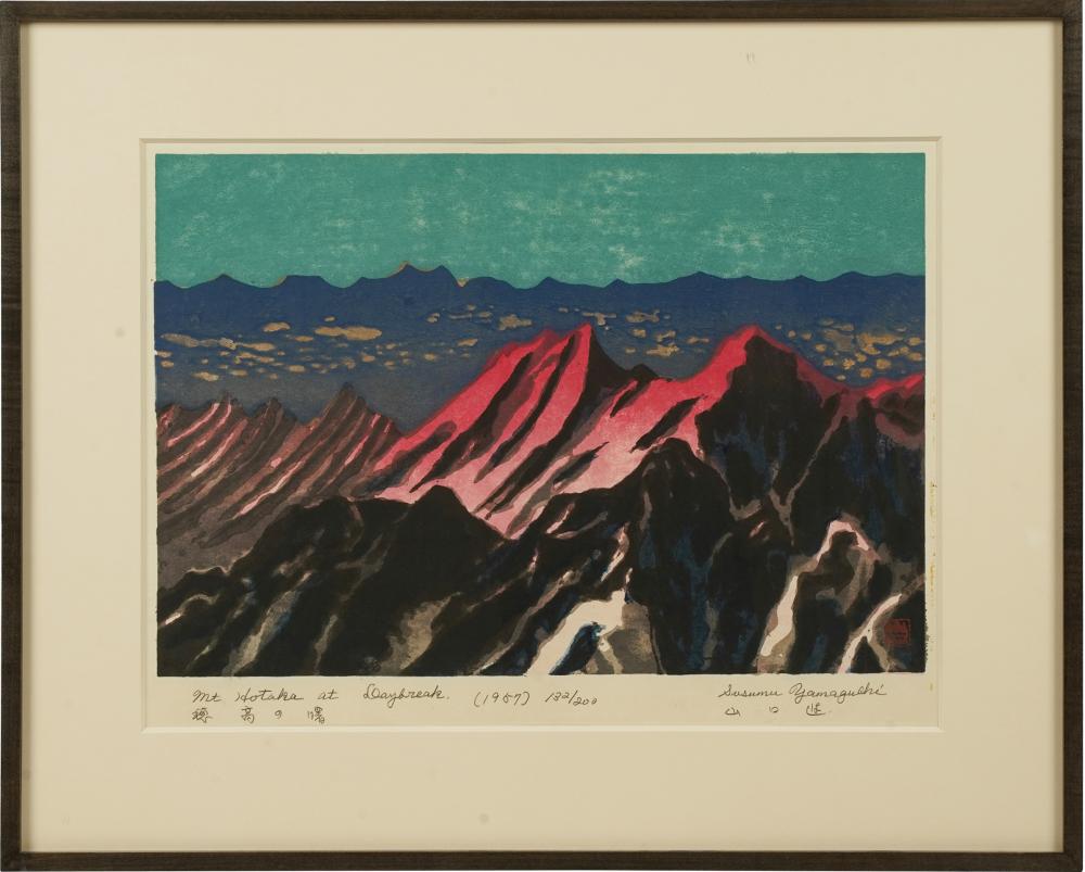 SUSUMU YAMAGUCHI (1897 - 1983): MT.