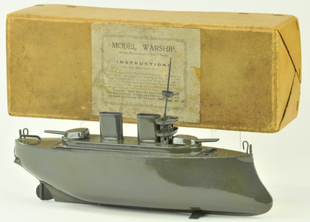 SUTCLIFFE BATTLESHIP WITH