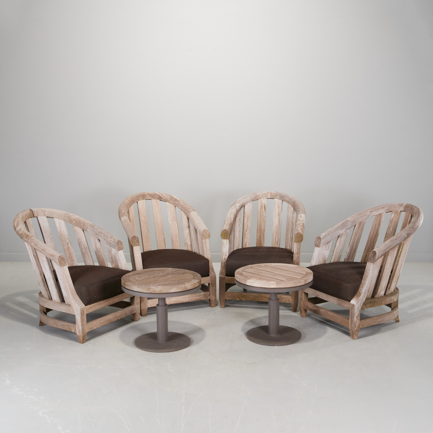 SUTHERLAND, (6) PIECE TEAK