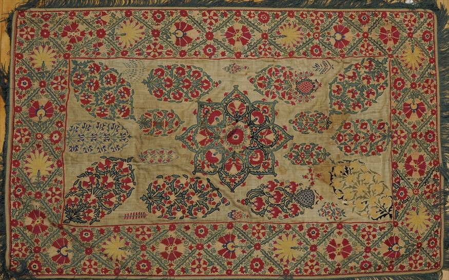 SUZANI EMBROIDERED WALL HANGING