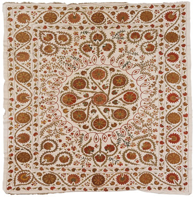 Suzani Embroidery Central Asia,